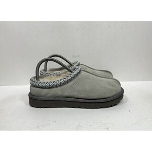 UGG Tasman Slipper Light Grey Women's Size 8 Suede Slippers 5955 Shoes